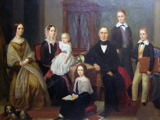 The original Charles Bowman and Family portrait